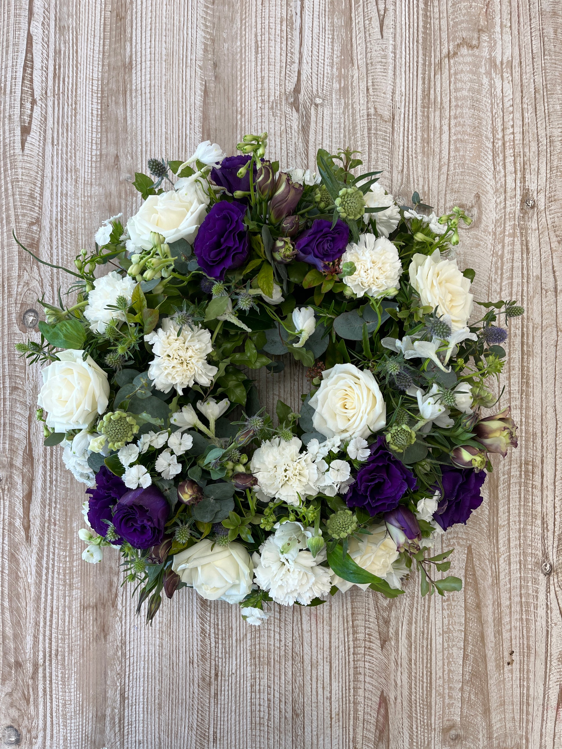 Seasonal Flower Wreath